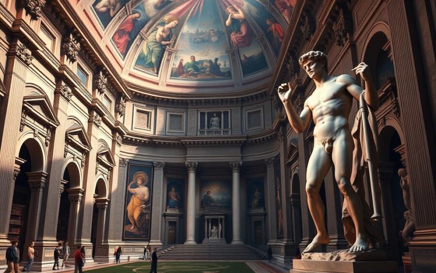 Michelangelo freski w kulturze
