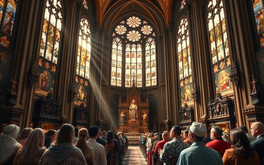 kulturowe wymiany w sztuce religijnej