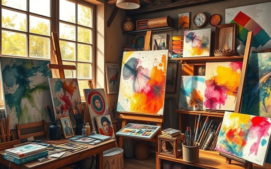 najważniejsze techniki malarskie