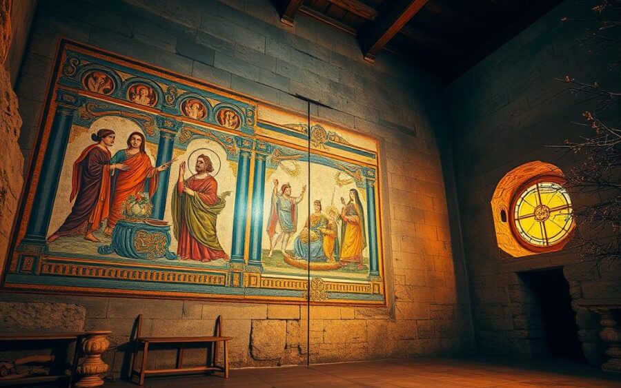 sztuka murali fresków sztuka murali fresków