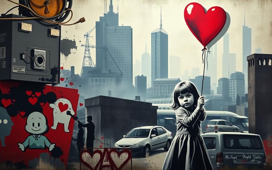 sztuka muralska Banksy'ego