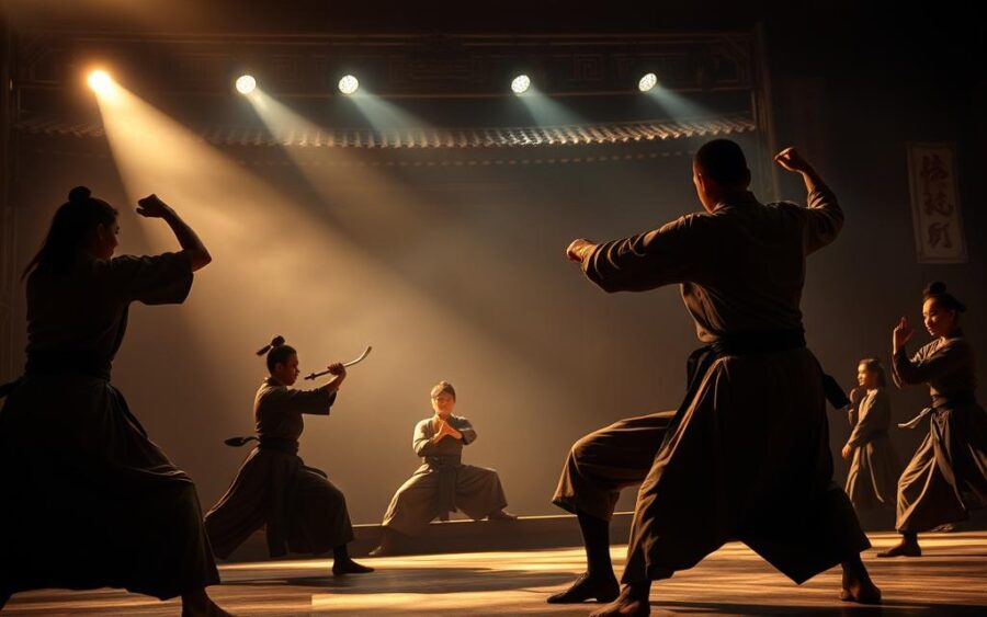 Azjatyckie sztuki walki jako performance